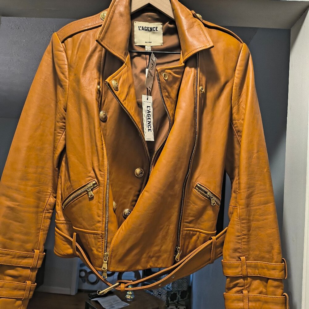 Leather Moto Jacket